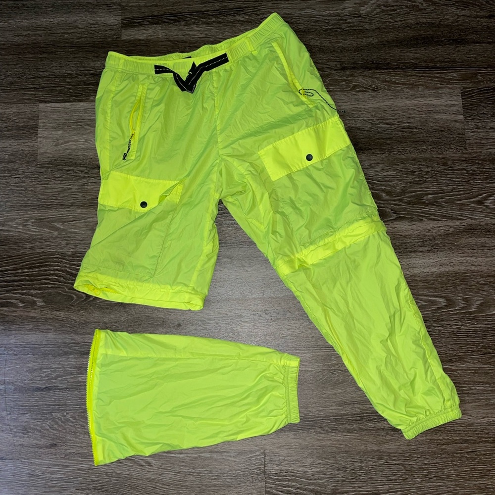 Green cargo Sweatpants